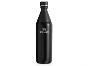 Бутылка для воды Stanley All Day Slim объемом 600 мл - черный глянцевый