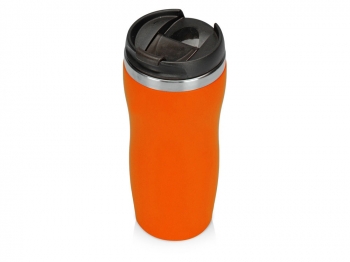 Термокружка "Double wall mug C1", soft touch, 350 мл, фиолетовый