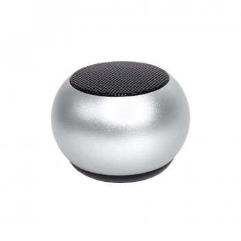Портативная mini Bluetooth-колонка Sound Burger "Ellipse" серебро