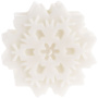 Свеча Snowflame 3, белая, 8 см