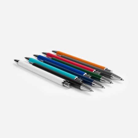 Ручка шариковая Slim Beam, серая