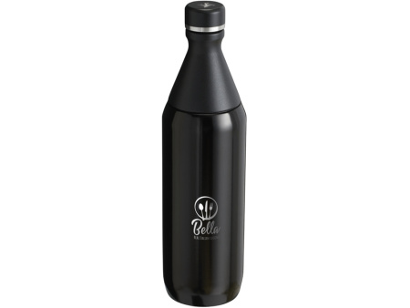 Бутылка для воды Stanley All Day Slim объемом 600 мл - черный глянцевый