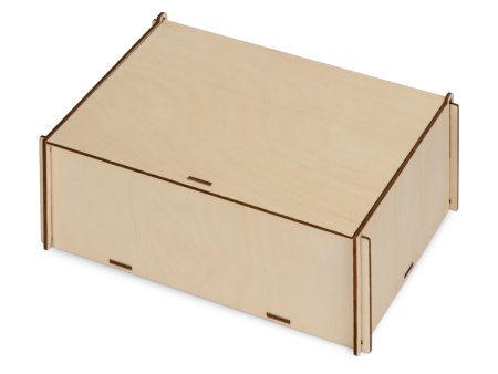Подарочный набор с БЗУ и внешним аккумулятором «Bamboo Set», натуральный