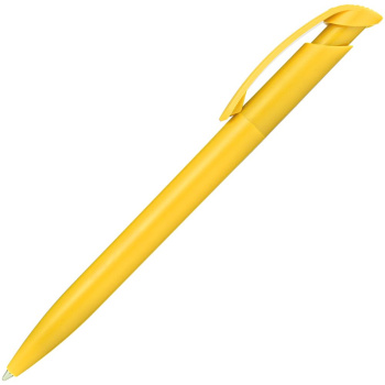 Ручка шариковая Clear Solid, желтая