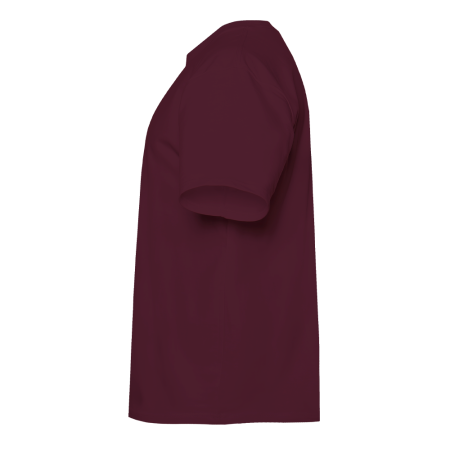 Футболка унисекс оверсайз STAN хлопок 240, 56, Бордовый,  (66)  (56/XXXL)