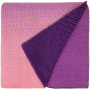 Плед Dreamshades, фиолетовый с черным
