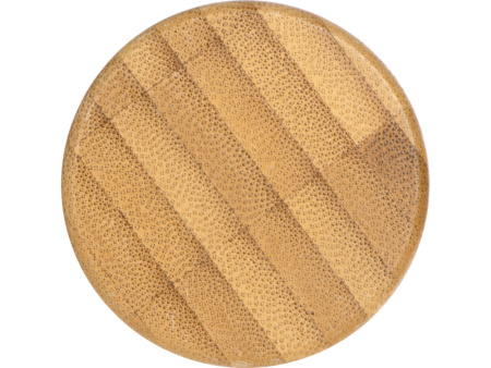 Бутылка из переработанного пластика "Kato Bamboo" с бамбуковой крышкой, 500 мл