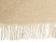 Плед акриловый Mohair, бежевый
