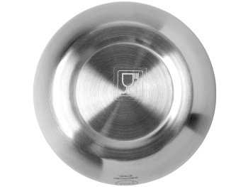 Термокружка LINDE с двойными стенками из переработанного полипропилена, черный