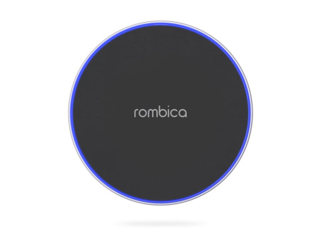 Беспроводное зарядное устройство Rombica  «NEO Core Quick» c быстрой зарядкой, черный (с лого)