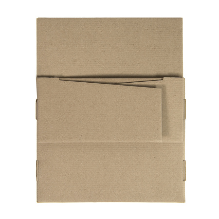 Коробка подарочная Big BOX, размер: 24 x 21 x 11 см  картон МГК бур., самосборная