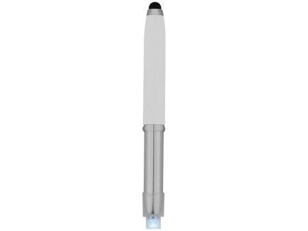 Ручка-стилус шариковая "Xenon", белый, синие чернила