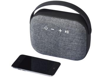 Динамик Bluetooth с тканым материалом, черный