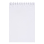 Блокнот на пружине Bonn Soft Touch, M, белый