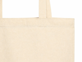 Сумка «Твил» из хлопка, 210 г/м2, натуральный