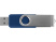 Флеш-карта USB 2.0 32 ГБ «Флэш С1», темно-синий