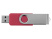 Флеш-карта USB 2.0 32 ГБ «Квебек», розовый