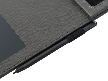 Многофункциональный коврик для мыши «Multi Pad» с беспроводной зарядкой и LCD экраном, 10 Вт, черный
